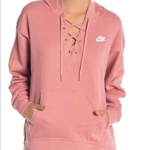 Nike Club Lace-up Hoodie XL
